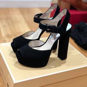 Michael Kors London Open Toe Platform Sandal